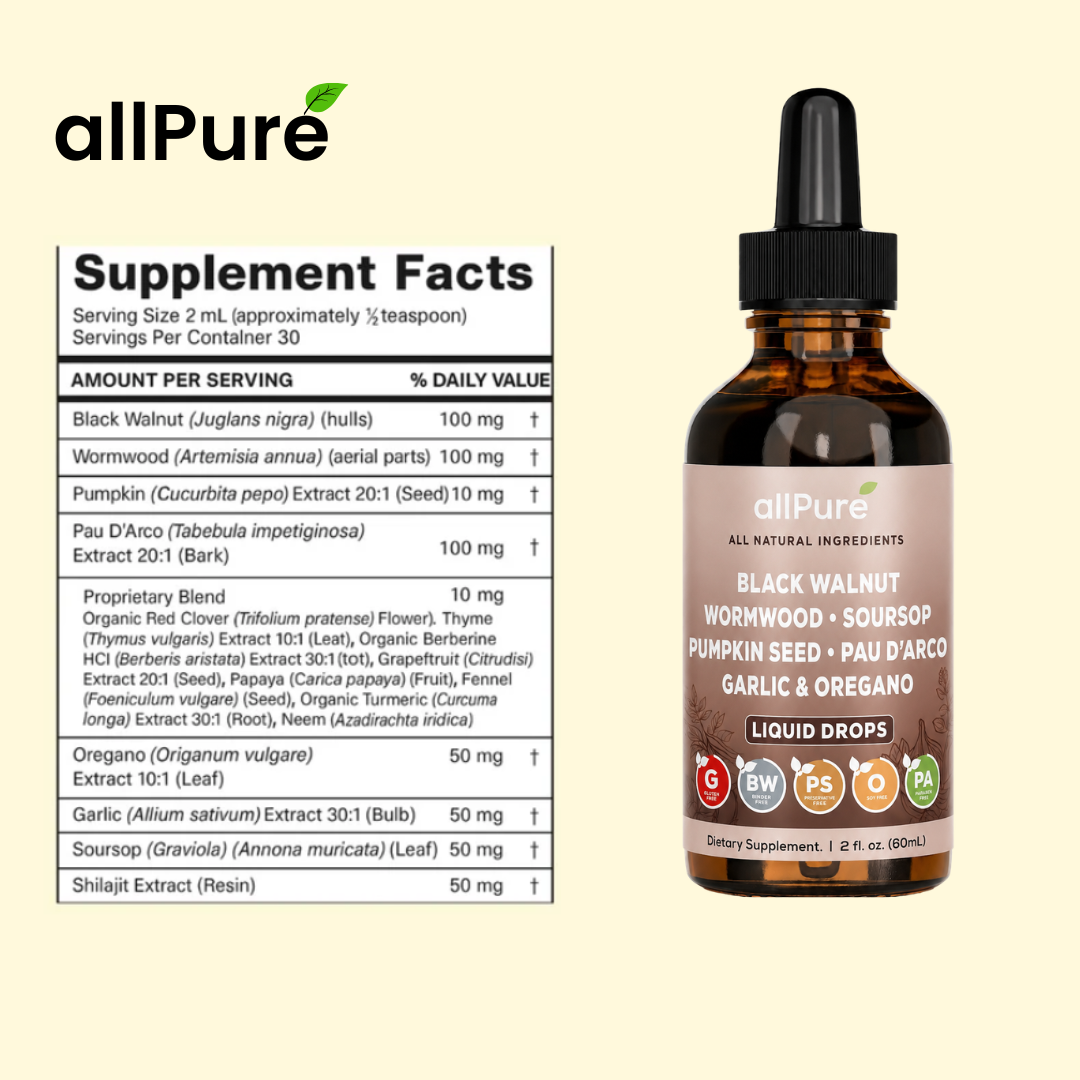 Aged Black Walnut Extract Drops
